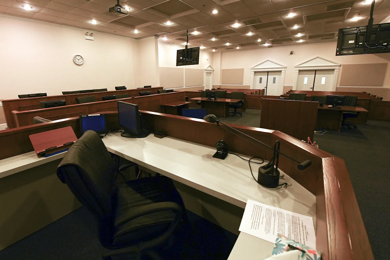 Administrative Discharge Board Attorney Bench View