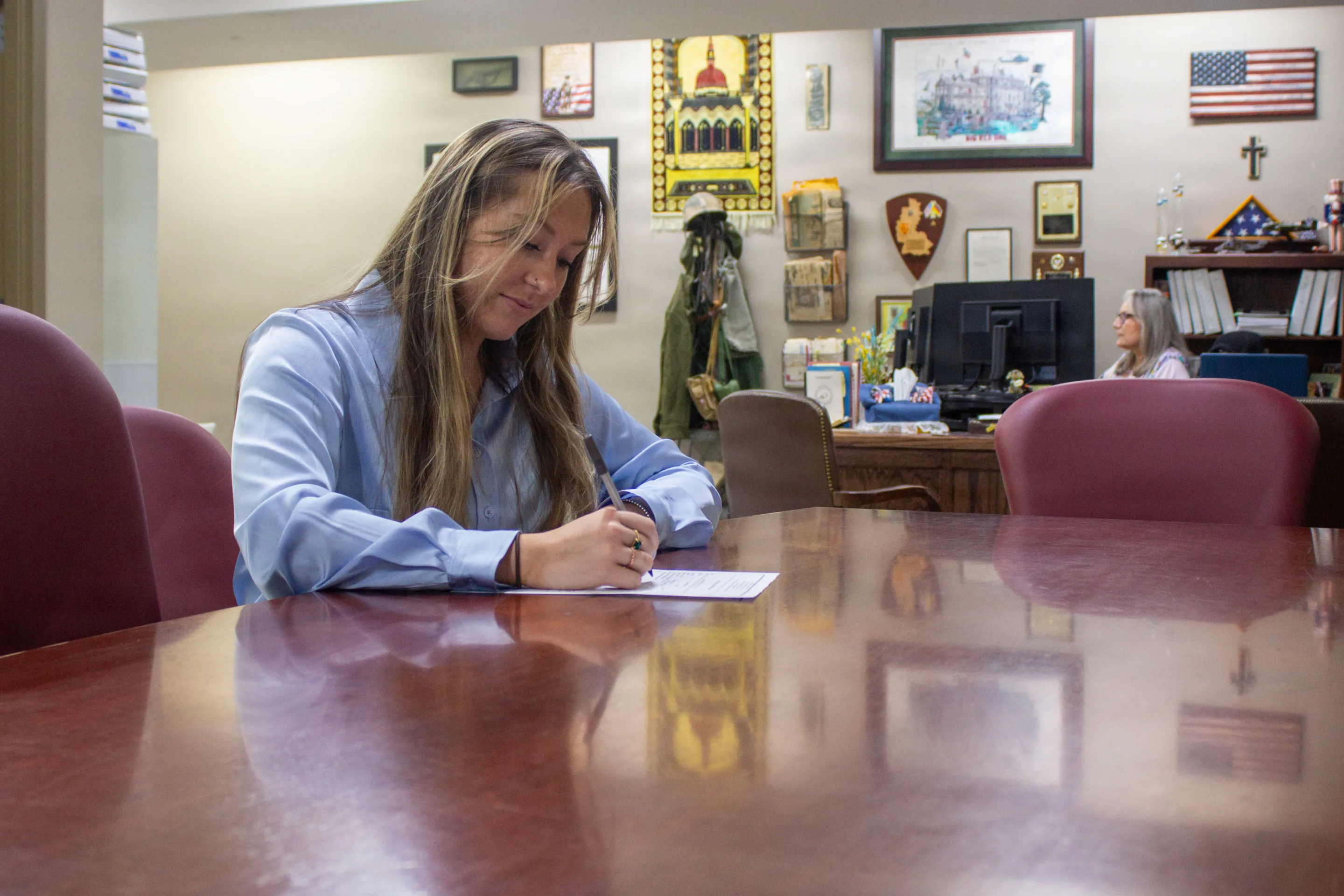 OTH discharge upgrade attorney reviewing a veteran's military records